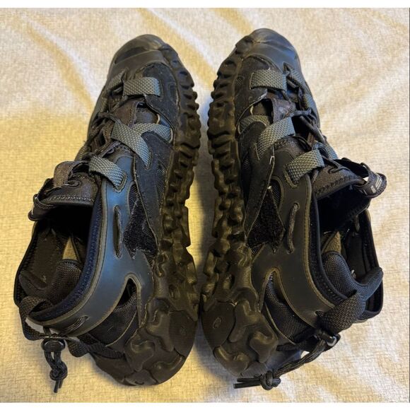 Nike Air Size 10 Overreact Sandal ISPA CQ2230-001 Men Used - Picture 5 of 8